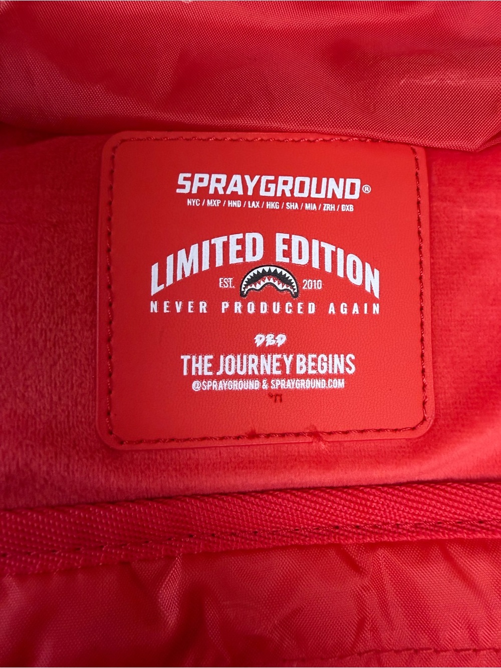 Sprayground That Gold Drip Backpack - Picture 10 of 13